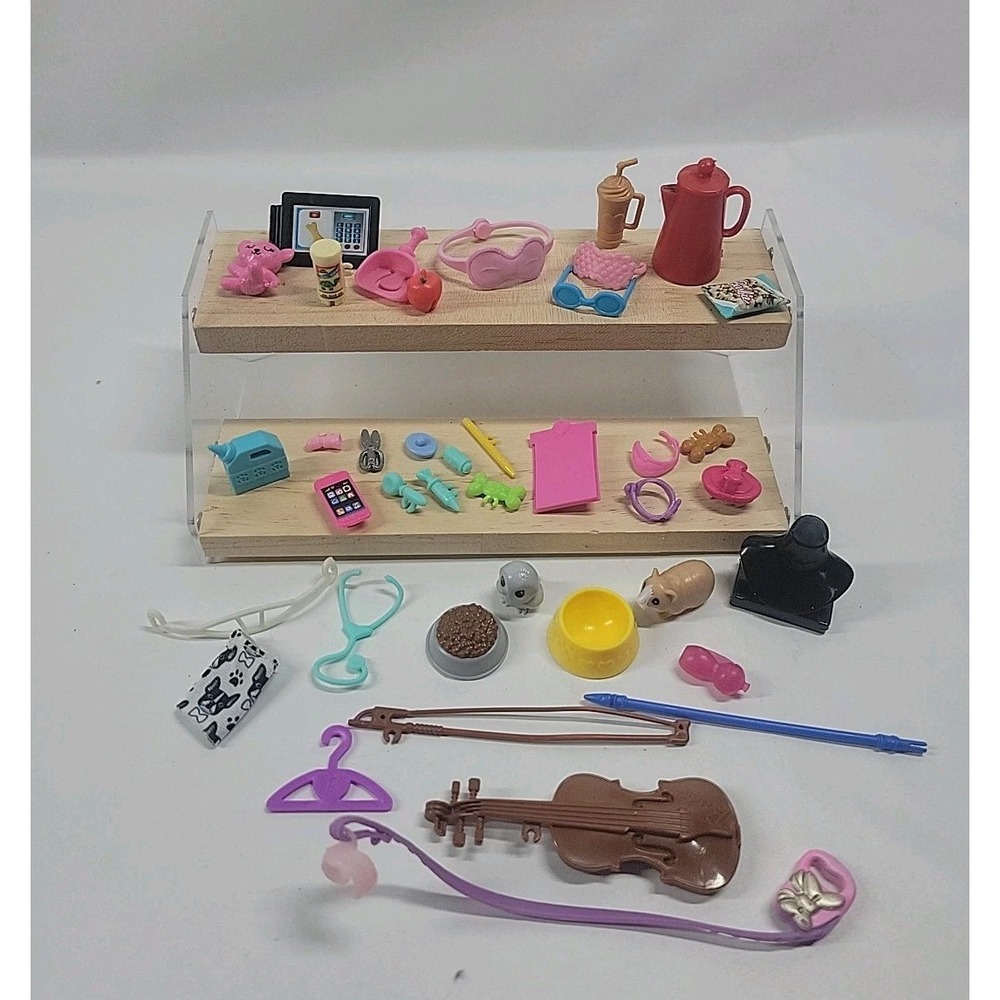 Barbie Accessories 80s/90s Playset 40 Piece Lot